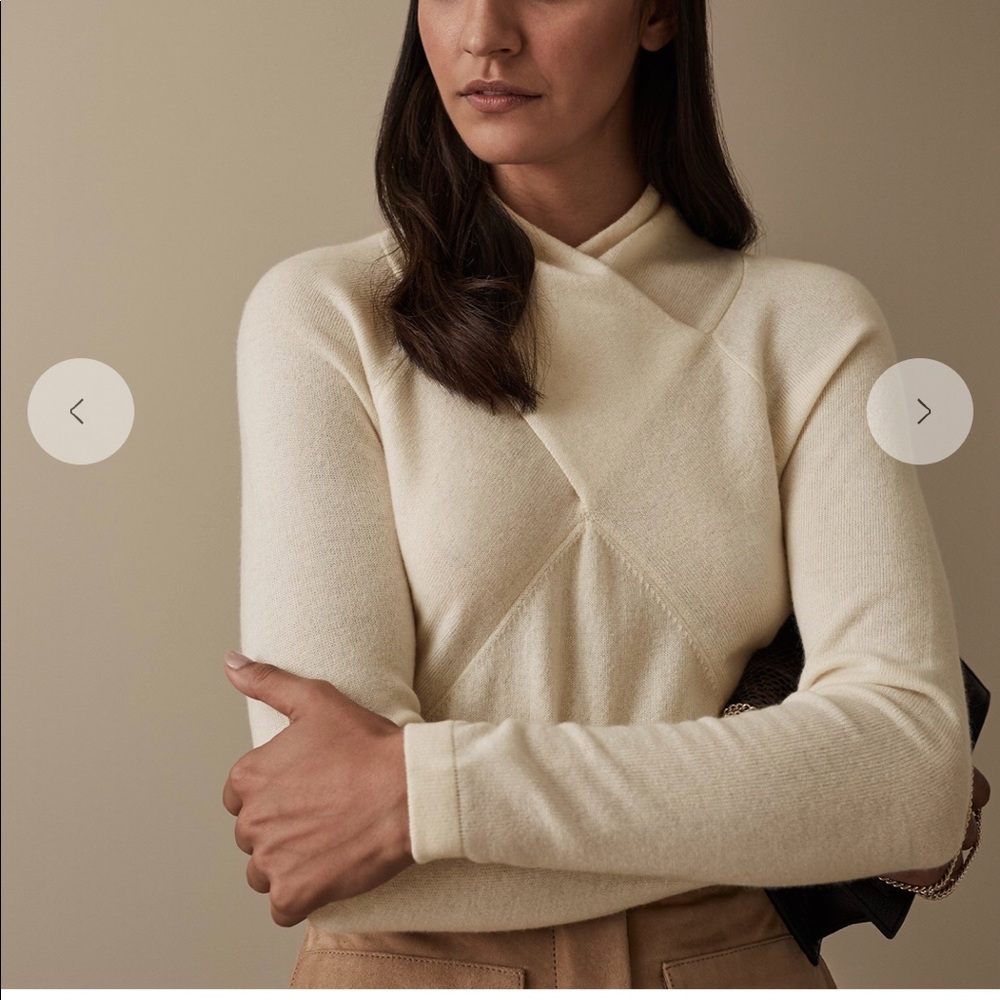 Reiss twisted front jumper